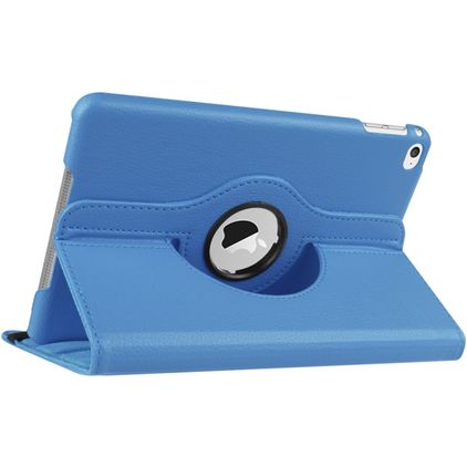 Mobigear DuoStand Coque iPad Mini 4 (2015) Etui Rotatif - Bleu