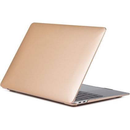 Mobigear Metallic MacBook Air 13 Pouces (2018-2020) Coque - Or - Model A1932 / A2179 / A2337