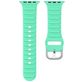 Mobigear Bumpy Bracelet Silicone Apple Watch Fermeture boucle ardillon - 49/46/45/44 mm - Spearmint