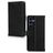 Mobilize Wallet Housse Samsung Galaxy S26 FE Etui en Cuir Véritable Porte-Monnaie - Noir
