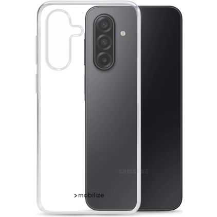 Mobilize Gelly Case Coque Transparente Samsung Galaxy A26 Coque arrière en TPU Souple - Transparent