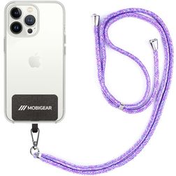 Mobigear Lanyard - Cordon de téléphone universel ajustable en Nylon - Violet