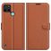 Mobigear Classic Housse Realme C21Y Etui Porte-Monnaie - Marron