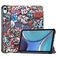 Mobigear Tri-Fold Coque iPad Mini 7 (2024) Etui - Graffiti