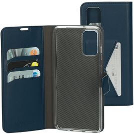 Mobiparts Classic Wallet Housse Samsung Galaxy S20 Plus Etui Porte-Monnaie - Bleu