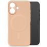 My Style Protective Flex Coque iPhone 16 MagSafe Coque arrière en TPU Souple - Soft Pink