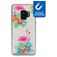 My Style Magneta Coque Samsung Galaxy S9 Coque arrière en TPU Souple - Flamingo
