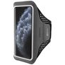 Mobiparts Comfort Fit Brassard Téléphone iPhone 11 Pro Brassard Coque de Sport en Neoprène - Noir