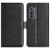 Mobigear Slim Magnet Housse Motorola Edge (2022) Etui Porte-Monnaie - Noir