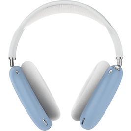 Mobigear Colors Coque Apple AirPods Max Coque en Silicone Souple - Bleu