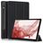 Mobigear Tri-Fold Samsung Galaxy Tab S9 Plus Étui + Porte-stylet - Noir