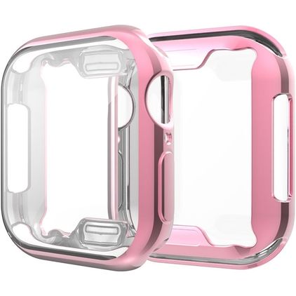 Mobigear Royal Coque TPU souple mince pour Apple Watch - 40 mm - Rose