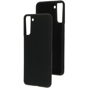 Mobiparts Coque Samsung Galaxy S21 Plus Coque arrière en Silicone - Noir