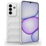 Mobigear Bumpy Coque Samsung Galaxy A27 Coque arrière en TPU Souple - Blanc