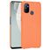 Mobigear Croco Coque OnePlus Nord N100 Coque arrière Rigide - Orange