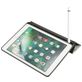 Mobigear Tri-Fold Marble Coque iPad 6 (2018) Etui + Porte-crayon - Bleu