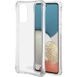 SoSkild Absorb 2.0 Impact Transparent Samsung Galaxy A73 Plastique rigide Coque arrière Antichoc - Transparent