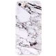 Mobigear Marble Coque iPhone SE (2016) Coque arrière en TPU Souple - Blanc