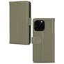 Mobilize Premium Gelly Housse iPhone 16 Pro Etui Porte-Monnaie - Vert