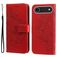 Mobigear Flowers iPhone Air Étui Portefeuille - Rouge