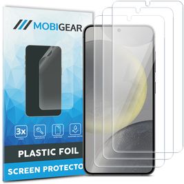 Mobigear Samsung Galaxy S25 Plus Protection d'écran Film - Compatible Coque (Lot de 3)
