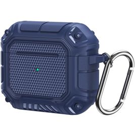 Mobigear Armor Coque Apple AirPods 3 Coque en Silicone Souple - Bleu