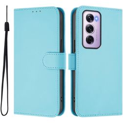 Mobigear Urban Wallet Housse OPPO Reno 12 Pro Etui Porte-Monnaie - Bleu