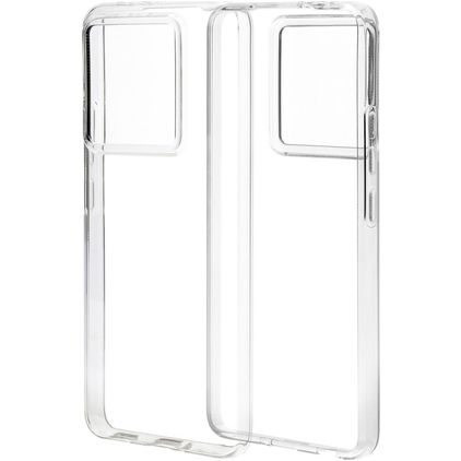 Mobiparts Classic Coque Transparente Xiaomi 14T Pro Coque arrière en TPU Souple - Transparent
