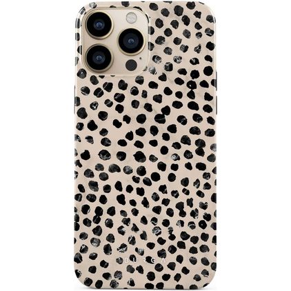 Burga Tough Coque iPhone 14 Pro Coque arrière Rigide Anti-Chocs - Almond Latte