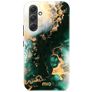 MIO Coque Samsung Galaxy A54 MagSafe Coque arrière Rigide - Green Marble