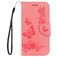 Mobigear Butterfly Housse Samsung Galaxy S8 Etui Porte-Monnaie - Rose
