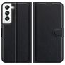 Mobigear Classic Housse Samsung Galaxy S22 Etui Porte-Monnaie - Noir