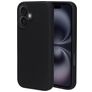 Mobiparts Coque iPhone 16 Coque arrière en Silicone - Noir