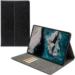 Mobilize Premium Folio Coque Nokia T21 Etui - Noir