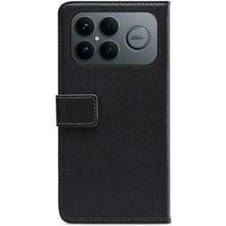 Mobilize Classic Gelly Wallet POCO F8 Ultra Étui Portefeuille - Noir