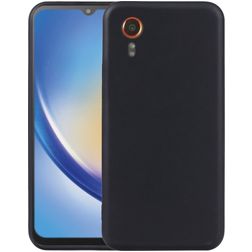 Mobigear Basics Coque Samsung Galaxy Xcover 7 Coque arrière en TPU Souple - Noir