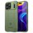 Mobigear Rugged Shield Coque iPhone 17 Pro Max Coque arrière en TPU Souple Anti-Chocs - Vert
