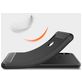 Mobigear Brushed Slim Coque Xiaomi Mi A2 Lite Coque arrière en TPU Souple - Rouge