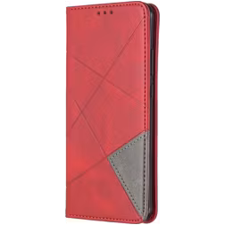 Mobigear Rhombus Slim Housse Huawei P40 Pro Etui - Rouge