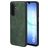 Mobiparts Classic Samsung Galaxy A17 MagSafe TPU / Similicuir Coque arrière - Emerald Green