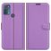 Mobigear Classic Housse Motorola Moto G50 Etui Porte-Monnaie - Violet