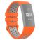 Mobigear Sport Plus Buckle Bracelet Silicone Fitbit Charge 3 Fermeture boucle ardillon - Orange