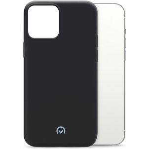 Mobilize Rubber Gelly Coque iPhone 13 Pro Max Coque arrière en TPU Souple - Matt Black