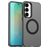 Mobigear Shockproof Coque Samsung Galaxy S25 FE MagSafe Coque arrière Rigide - Noir