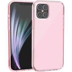 Mobigear Crystal Coque iPhone 12 Coque arrière Rigide - Rose