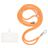 My Style Lanyard - Cordon de téléphone universel ajustable - Orange