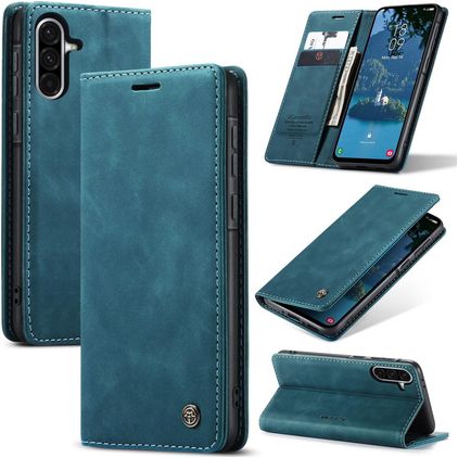 CaseMe 013 Housse Samsung Galaxy A56 Etui Porte-Monnaie - Bleu