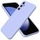 Mobigear Colors Coque Samsung Galaxy A55 Coque arrière en Silicone - Violet