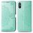Mobigear Mandala Housse Xiaomi Redmi 9A Etui Porte-Monnaie - Turquoise