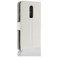 Mobigear Classic Housse OnePlus 6 Etui Porte-Monnaie - Blanc